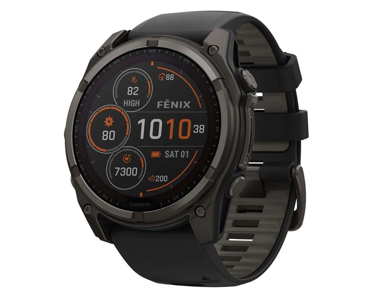 Garmin fenix 8 Sapphire Solar (Carbon Grey DLC) (51mm)